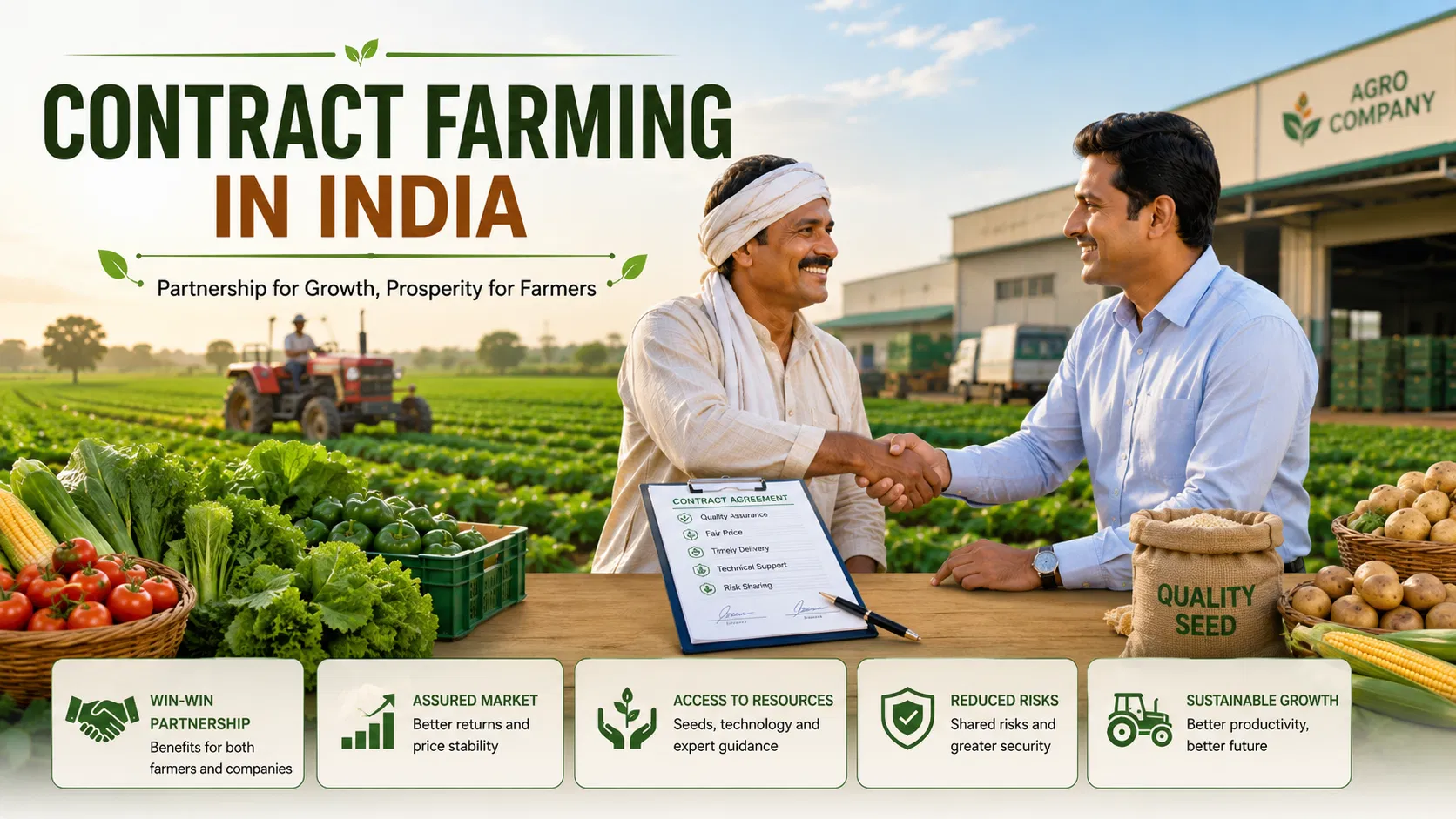 The Scope of residue-controlled contract farming program